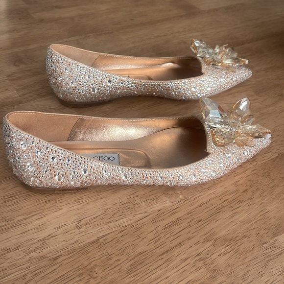 Jimmy Choo Attila Flats - NEW - Picture 10 of 17